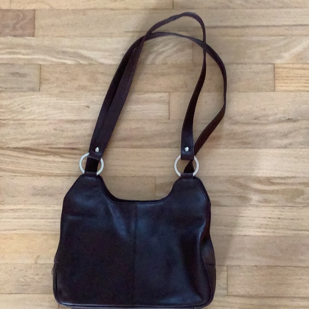 JBS leather purse